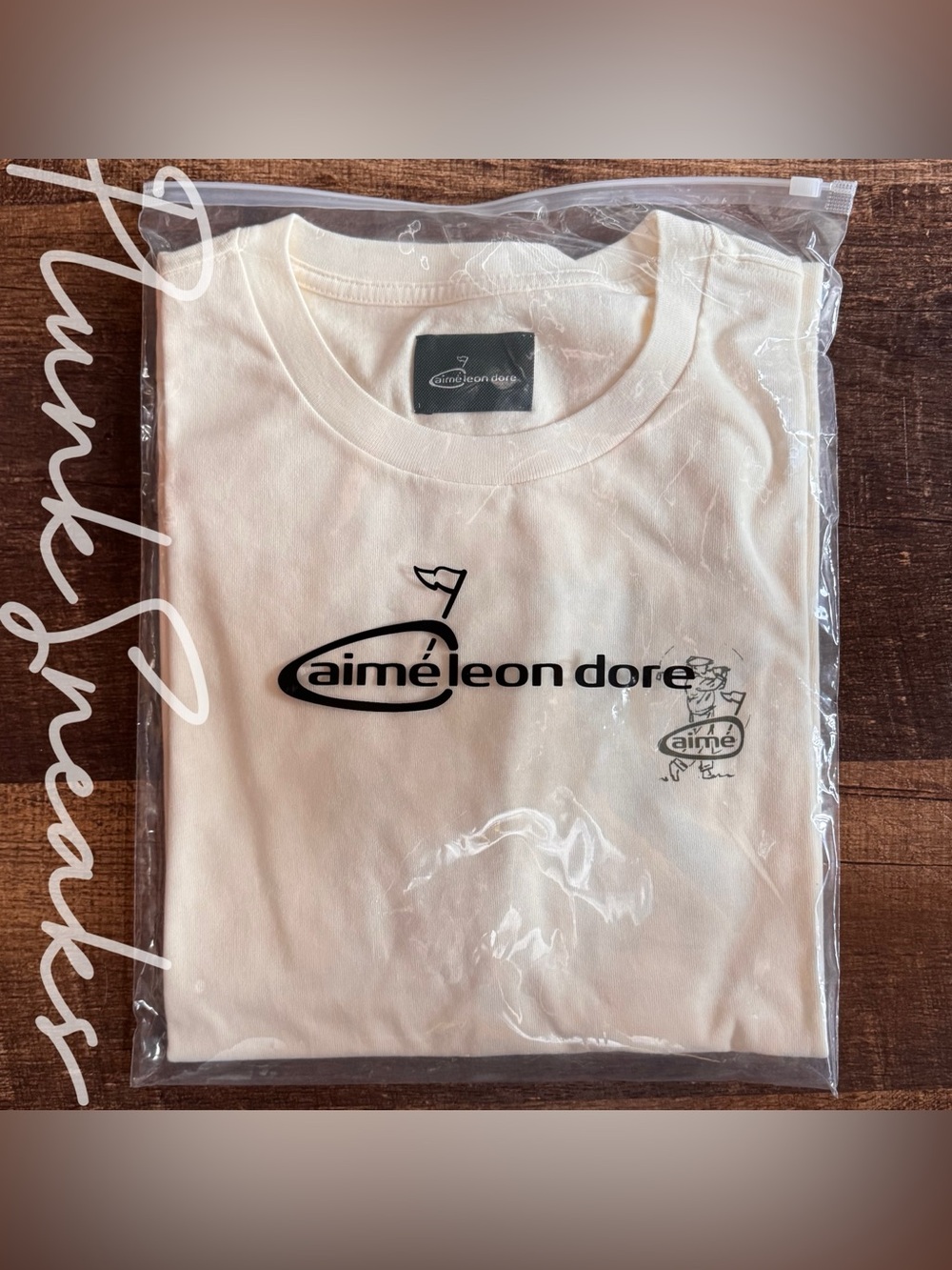 Aimé Leon Dore Golf Swing Tee • Coconut Milk • 2026